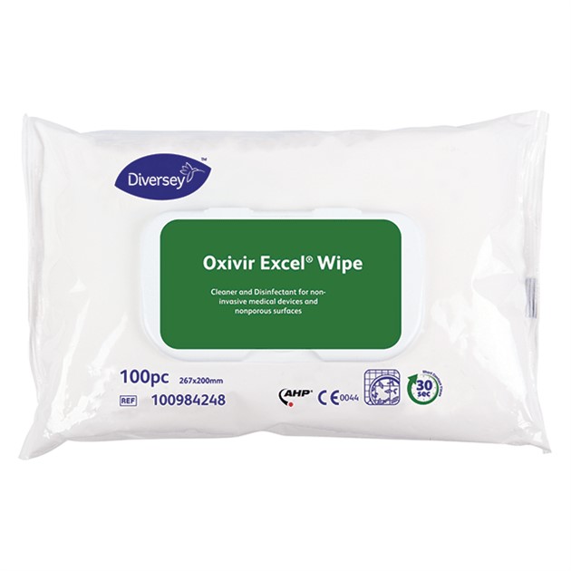 Ytdesinfektion Oxivir Excel preparerade dukar 100st/fp