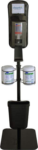 Hand och ytdesinfektion "allt i ett" Intellicare golvstativ